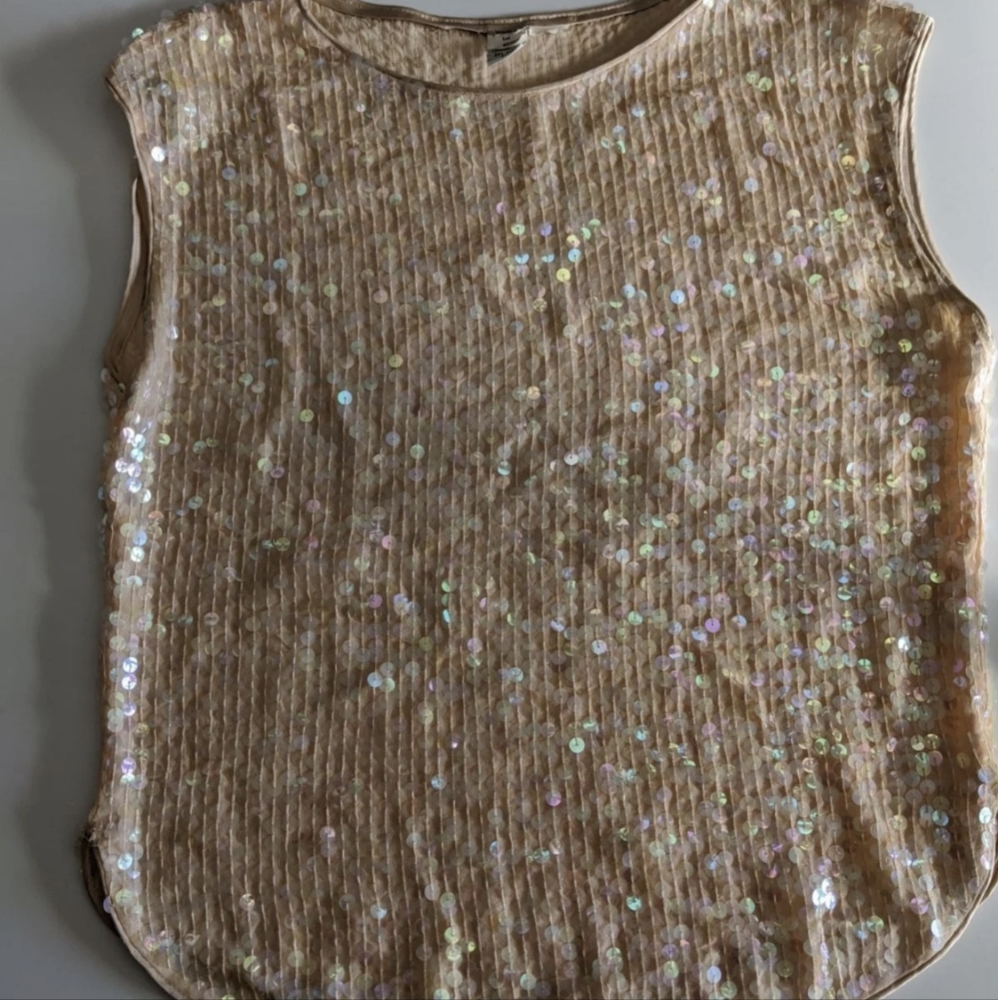 ILGWU Vintage Sequin Shirt